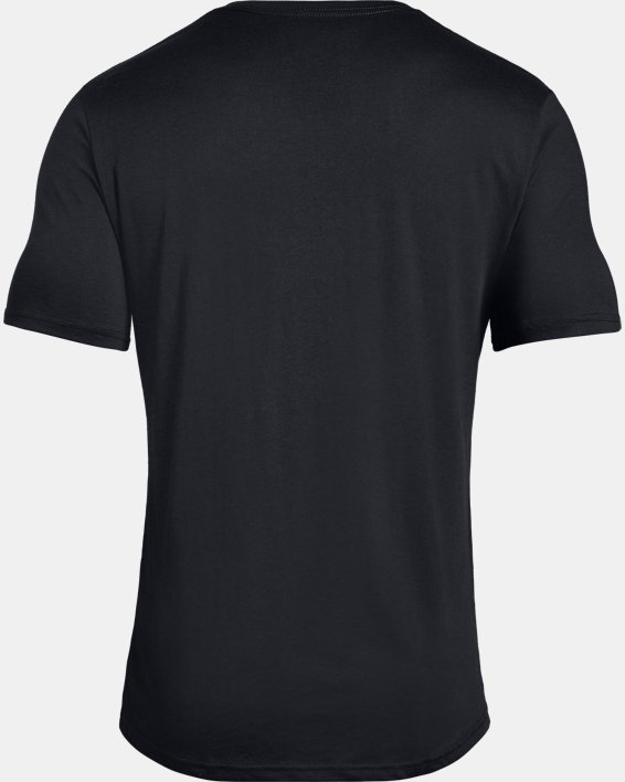 T-shirt a manica corta UA GL Foundation da uomo, Black, pdpMainDesktop image number 5
